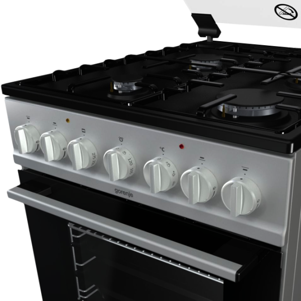 Aragaz Gorenje K5241SH Pe gaz/ Inox/ Black photo 5 Aragaz Gorenje K5241SH Pe gaz/ Inox/ Black photo 5