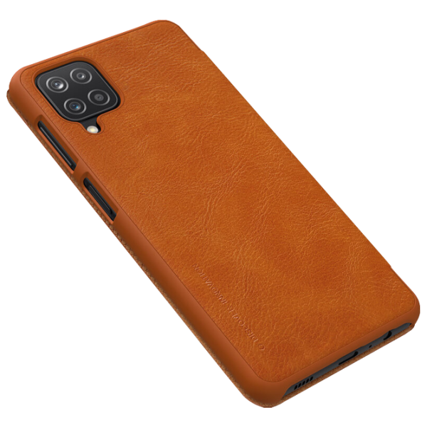 Husă pentru smartphone Samsung Galaxy A12 Nillkin/ Flip Cover/ Piele/ Red photo 3