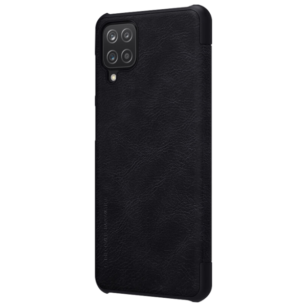 Husă pentru smartphone Samsung Galaxy A12 Nillkin/ Flip Cover/ Piele/ Black photo 2