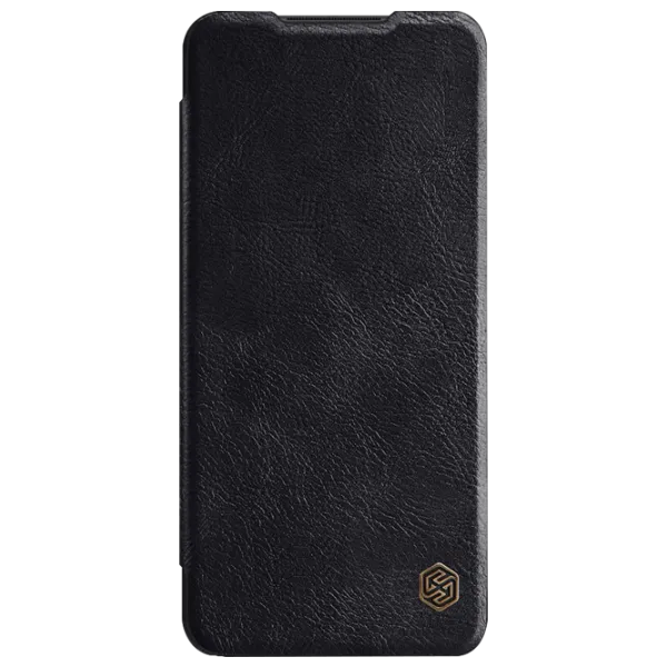 Husă pentru smartphone Samsung Galaxy A12 Nillkin/ Flip Cover/ Piele/ Black photo 3