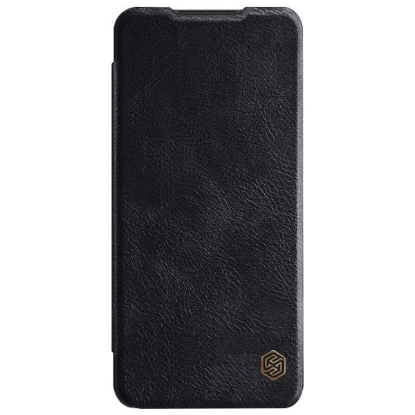 Husă pentru smartphone Samsung Galaxy A12 Nillkin/ Flip Cover/ Piele/ Black photo 3