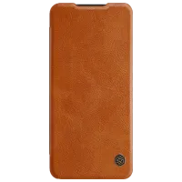 Husă pentru smartphone Samsung Galaxy A12 Nillkin/ Flip Cover/ Piele/ Brown photo 2