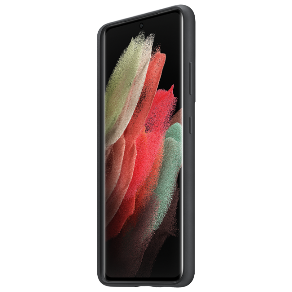 Чехол для смартфона Samsung Galaxy S21 Ultra Samsung/ Back/ TPU/ Черный photo 2