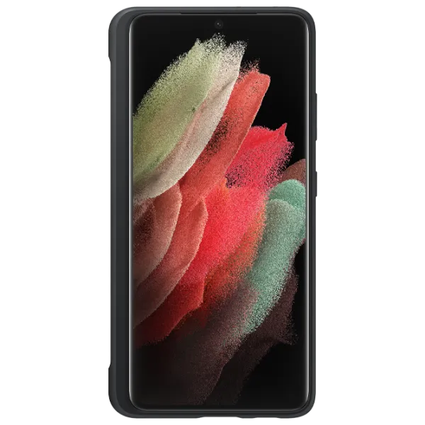 Чехол для смартфона Samsung Galaxy S21 Ultra Samsung/ Back/ TPU/ Черный photo 3