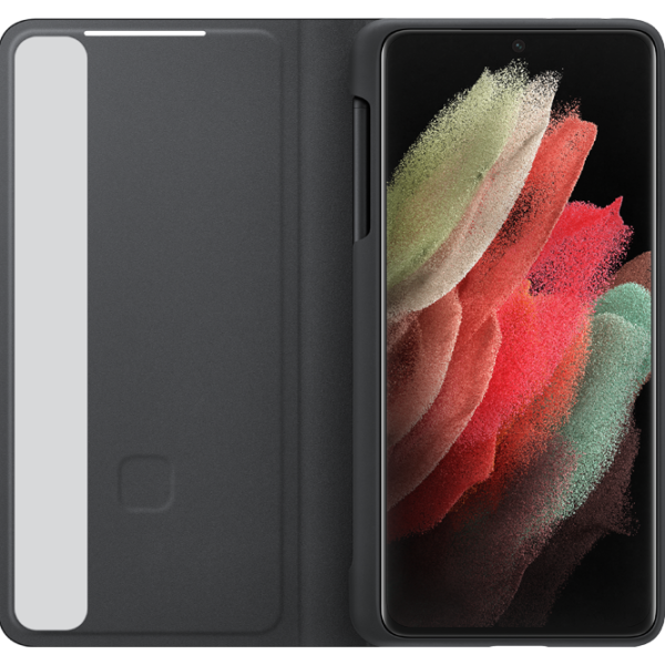 Чехол для смартфона Samsung Galaxy S21 Ultra Samsung/ Flip Cover/ Poliuretan/ Policarbonat/ Черный photo 3