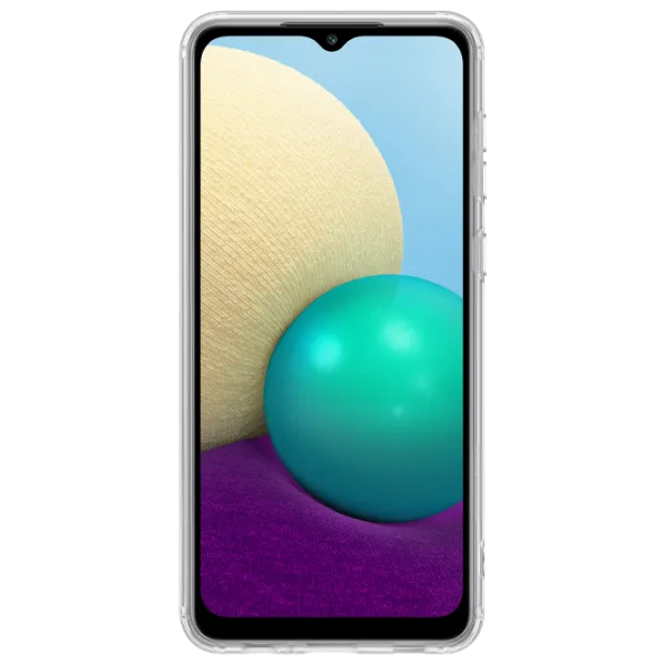 Husă pentru smartphone Samsung Galaxy A02 Samsung/ Back/ TPU/ Transparent photo 2