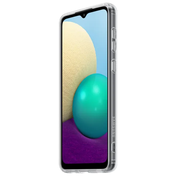 Husă pentru smartphone Samsung Galaxy A02 Samsung/ Back/ TPU/ Transparent photo 3