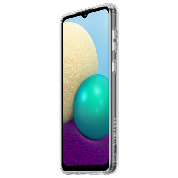 Husă pentru smartphone Samsung Galaxy A02 Samsung/ Back/ TPU/ Transparent photo 3