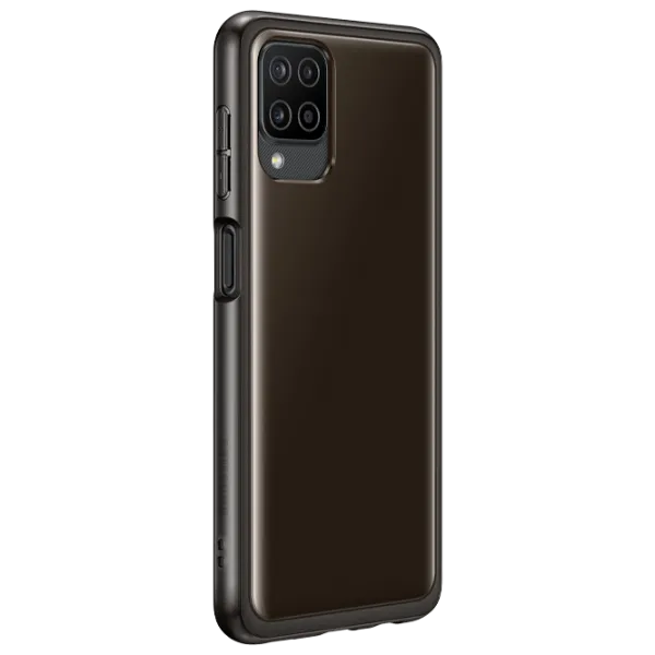 Husă pentru smartphone Samsung Galaxy A12 Samsung/ Back/ TPU/ Black photo 2