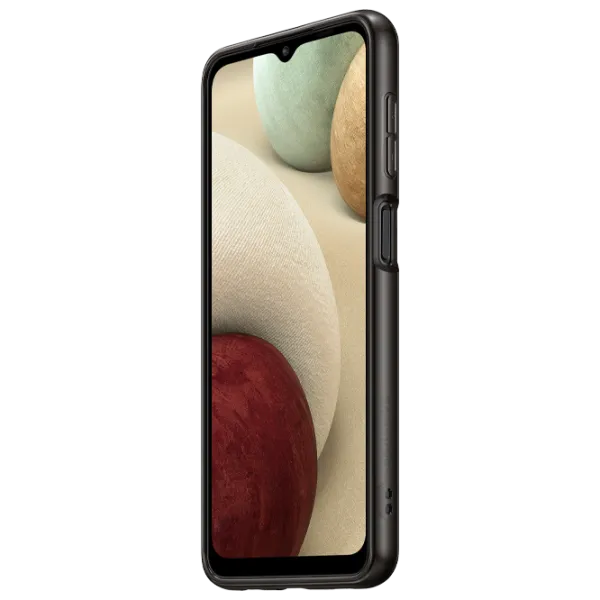 Husă pentru smartphone Samsung Galaxy A12 Samsung/ Back/ TPU/ Black photo 4