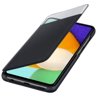 Чехол для смартфона Samsung Galaxy A52 Samsung/ Flip Cover View/ Poliuretan/ Policarbonat/ Черный photo 4