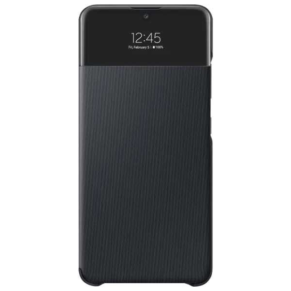 Чехол для смартфона Samsung Galaxy A32 Samsung/ Flip Cover View/ Poliuretan/ Policarbonat/ Черный photo 2