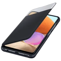 Чехол для смартфона Samsung Galaxy A32 Samsung/ Flip Cover View/ Poliuretan/ Policarbonat/ Черный photo 4
