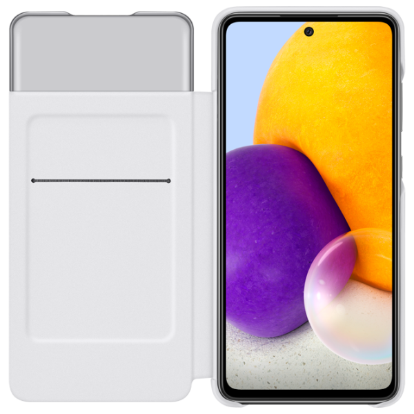 Чехол для смартфона Samsung Galaxy A72 Samsung/ Flip Cover View/ Поликарбонат/ Белый photo 4