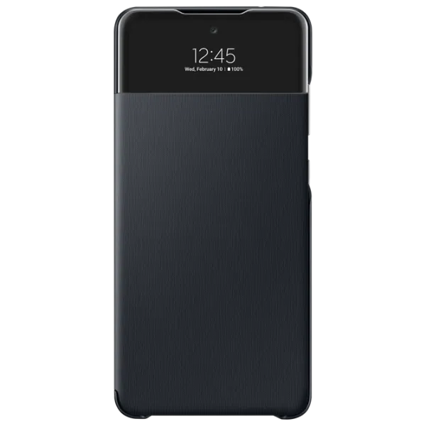 Чехол для смартфона Samsung Galaxy A72 Samsung/ Flip Cover View/ Поликарбонат/ Черный photo 2