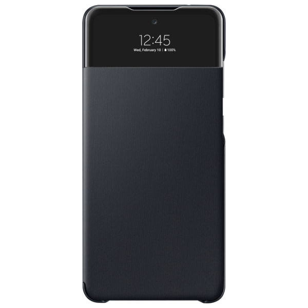 Чехол для смартфона Samsung Galaxy A72 Samsung/ Flip Cover View/ Поликарбонат/ Черный photo 2