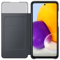 Чехол для смартфона Samsung Galaxy A72 Samsung/ Flip Cover View/ Поликарбонат/ Черный photo 4