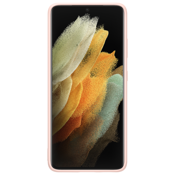 Чехол для смартфона Samsung Galaxy S21 Ultra Samsung/ Back/ TPU/ Розовый photo 2