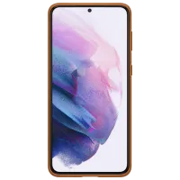 Чехол для смартфона Samsung Galaxy S21+ Samsung/ Back/ Кожа/ Коричневый photo 3