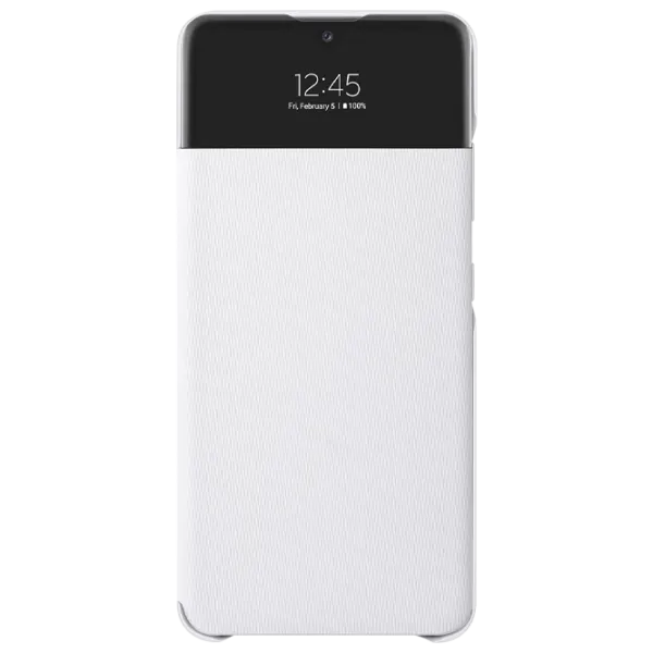 Husă pentru smartphone Samsung Galaxy A32 Samsung/ Flip Cover View/ Poliuretan/ Policarbonat/ White photo 2