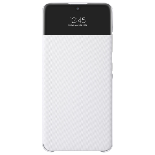 Husă pentru smartphone Samsung Galaxy A32 Samsung/ Flip Cover View/ Poliuretan/ Policarbonat/ White photo 2