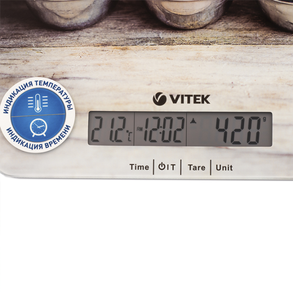 Cântar de bucătărie Vitek VT-2429 Multicolor photo 2
