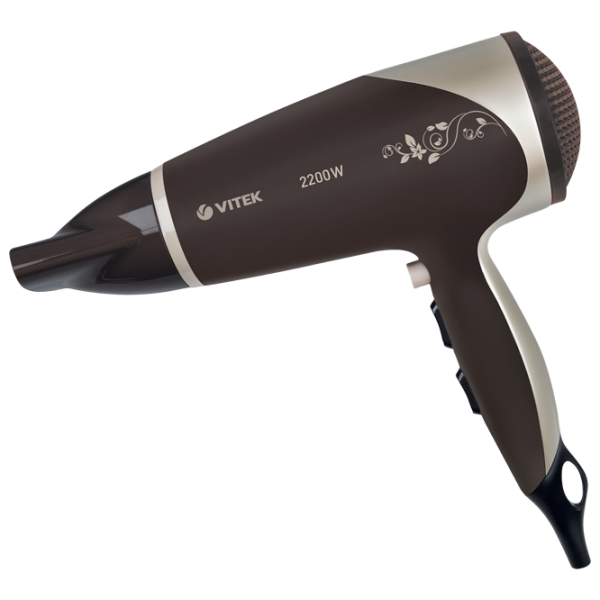 Uscător de păr Vitek VT-2327 2200 W / Brown photo 2