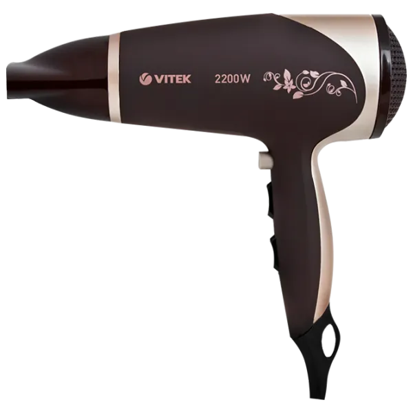 Uscător de păr Vitek VT-2327 2200 W / Brown photo 3