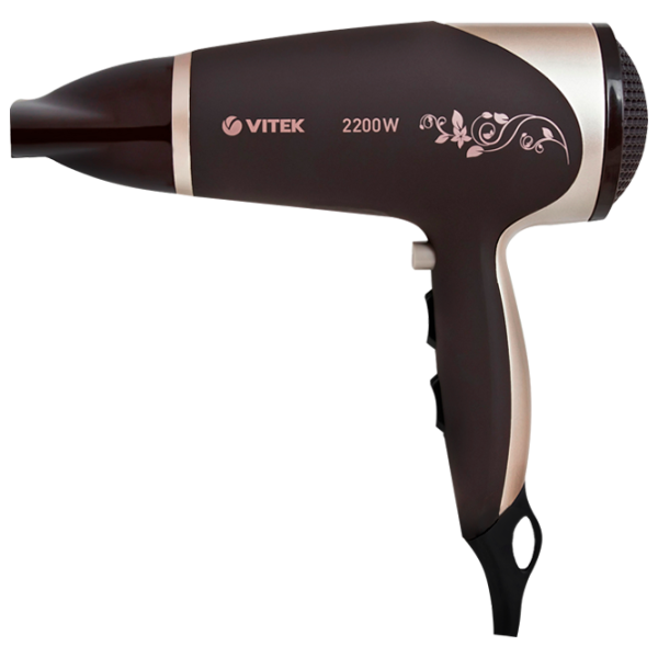Uscător de păr Vitek VT-2327 2200 W / Brown photo 3