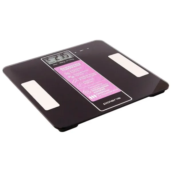 Cântar de podea Polaris PWS 1860DGF Black photo 6