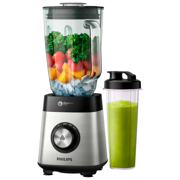Стационарный блендер Philips HR3573/90 1000 Вт / Нержавеющая сталь photo 3