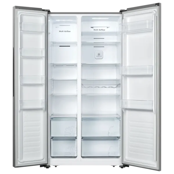 Frigider Hisense RS677N4ACF Side by Side 564 l / 178.6 cm / Inox photo 2