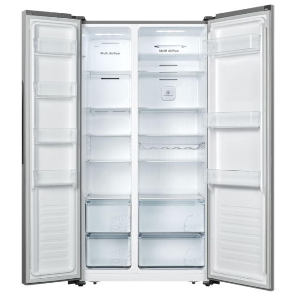 Frigider Hisense RS677N4ACF Side by Side 564 l / 178.6 cm / Inox photo 2