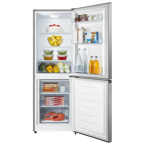Frigider Hisense RB291D4CDF cu congelator jos 225 l / 161.3 cm / Inox photo 3