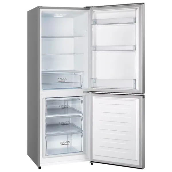 Frigider Hisense RB291D4CDF cu congelator jos 225 l / 161.3 cm / Inox photo 4