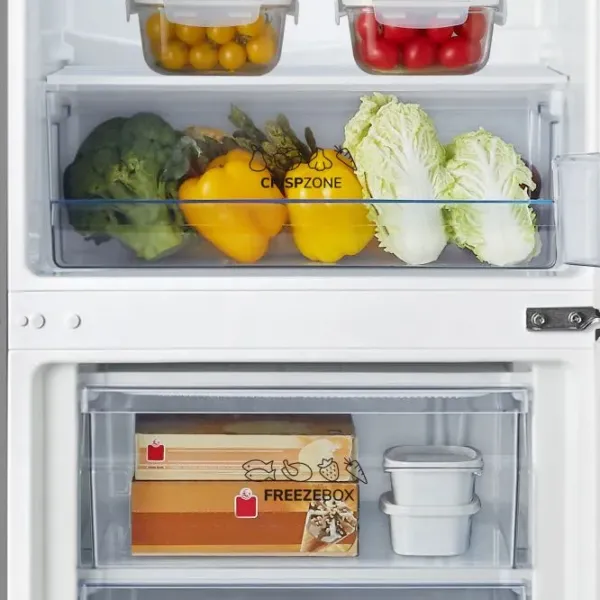 Frigider Hisense RB291D4CDF cu congelator jos 225 l / 161.3 cm / Inox photo 6