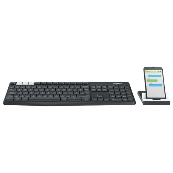 Tastatură Logitech K375s Fără fir/ Graphite photo 2