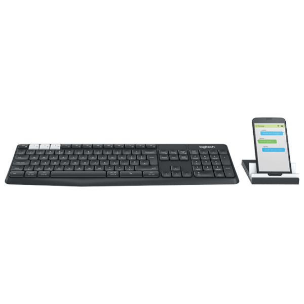 Tastatură Logitech K375s Fără fir/ Graphite photo 2