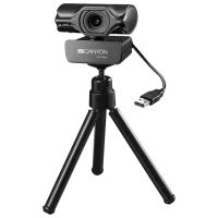 Web Camera Canyon C6 2K 3.2 MP/ Black photo 3