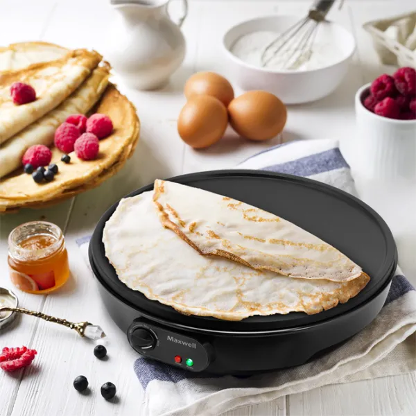Aparat pentru clătite Maxwell MW-1970 1000 W/ Black photo 5