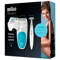 Epilator Braun SES5810 Uscată/ Umedă/ Blue White photo 5