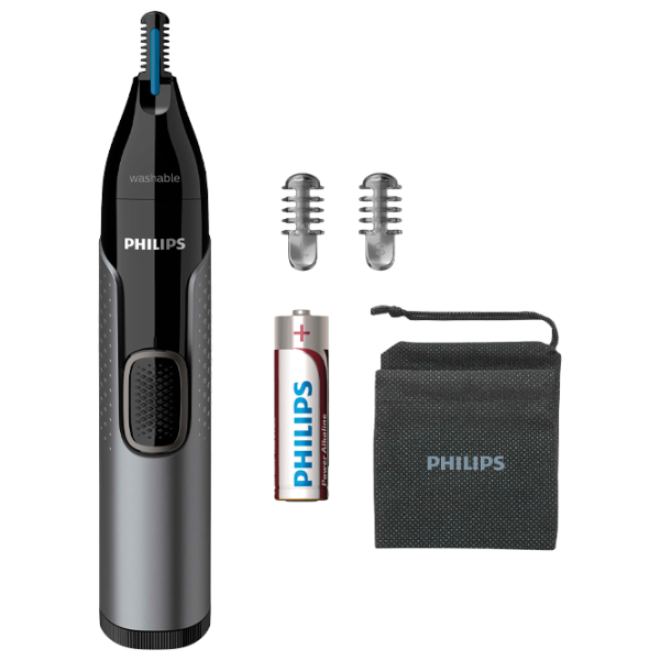 Trimmer de nas şi urechi Philips NT3650/ 16 Black photo 3