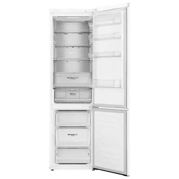 Frigider LG GA-B509MVQM cu congelator jos 
LINEARCooling/MetalFresh/DoorCooling+/White photo 4 Frigider LG GA-B509MVQM cu congelator jos 
LINEARCooling/MetalFresh/DoorCooling+/White photo 4
