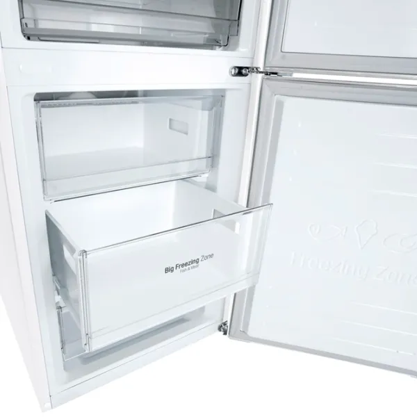 Frigider LG GA-B509MVQM cu congelator jos 
LINEARCooling/MetalFresh/DoorCooling+/White photo 7 Frigider LG GA-B509MVQM cu congelator jos 
LINEARCooling/MetalFresh/DoorCooling+/White photo 7