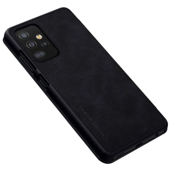 Husă pentru smartphone Samsung Galaxy A52 Nillkin/ Flip Cover/ Piele/ Black photo 3