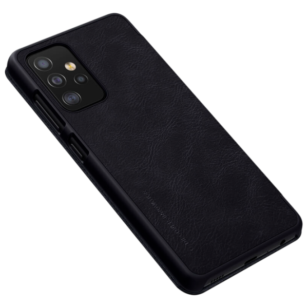 Husă pentru smartphone Samsung Galaxy A52 Nillkin/ Flip Cover/ Piele/ Black photo 3