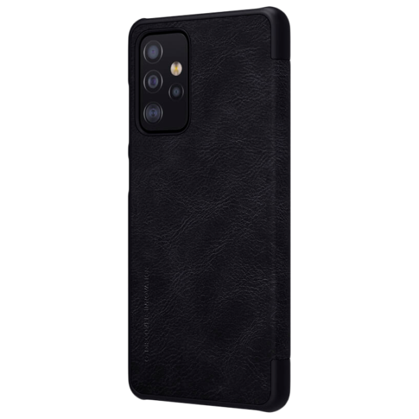 Husă pentru smartphone Samsung Galaxy A52 Nillkin/ Flip Cover/ Piele/ Black photo 4
