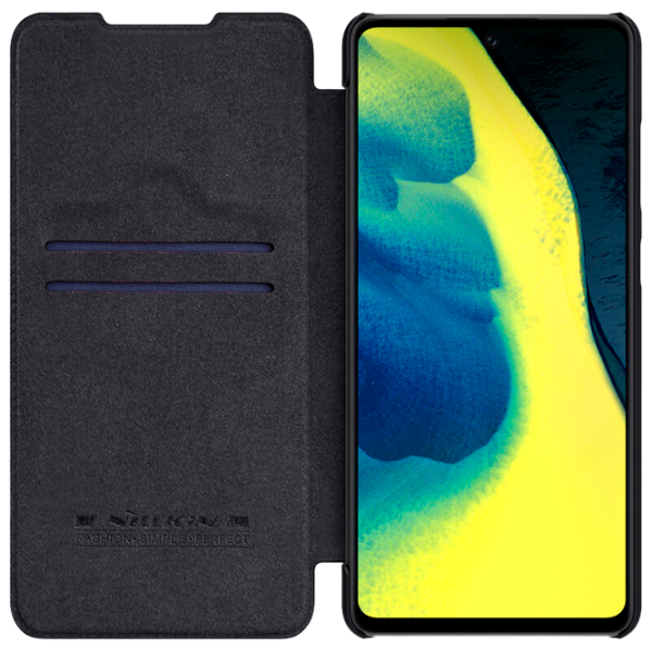 Husă pentru smartphone Samsung Galaxy A72 Nillkin/ Flip Cover/ Piele/ Black photo 4 Husă pentru smartphone Samsung Galaxy A72 Nillkin/ Flip Cover/ Piele/ Black photo 4