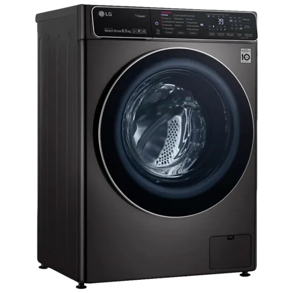 Mașină de spălat LG F2T9GW9P Direct Drive/AI DD/Steam/TurboWash360/8.5 kg/Platinum photo 2 Mașină de spălat LG F2T9GW9P Direct Drive/AI DD/Steam/TurboWash360/8.5 kg/Platinum photo 2