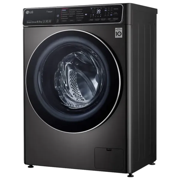 Mașină de spălat LG F2T9GW9P Direct Drive/AI DD/Steam/TurboWash360/8.5 kg/Platinum photo 3 Mașină de spălat LG F2T9GW9P Direct Drive/AI DD/Steam/TurboWash360/8.5 kg/Platinum photo 3